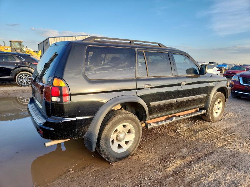 MITSUBISHI MONTERO SP 2003 black 4dr spor gas JA4LS21H93J028802 photo #4