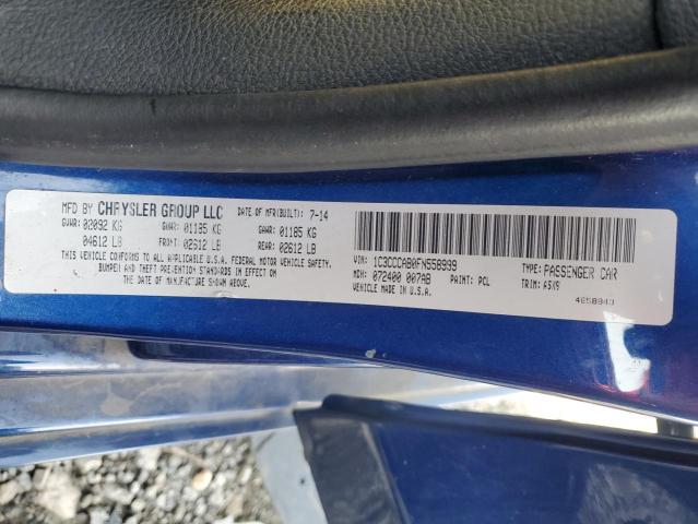 2015 CHRYSLER 200 LIMITE 1C3CCCAB0FN558999