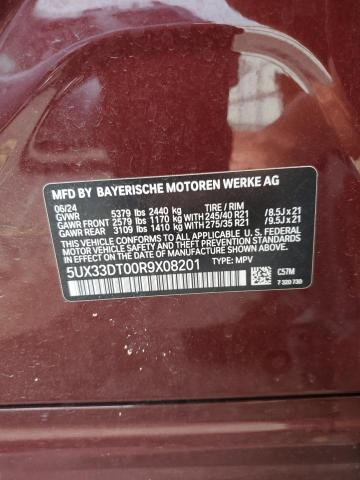 2024 BMW X4 XDRIVE3 - 5UX33DT00R9X08201