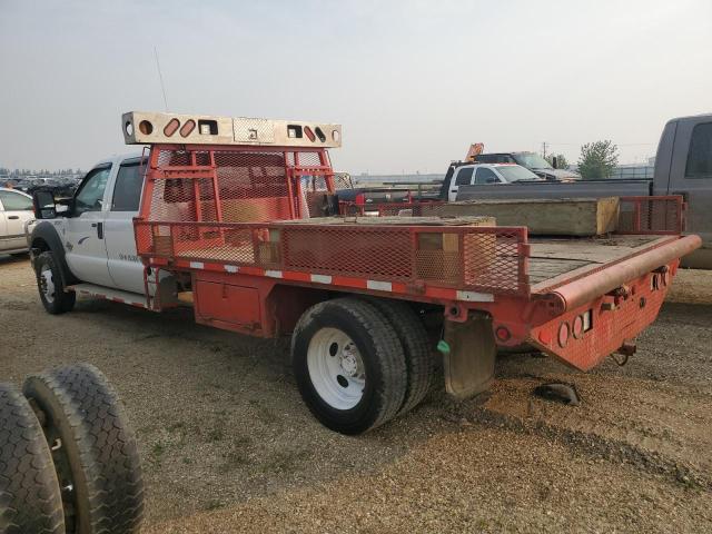 FORD F550 SUPER 2011 white crew cha diesel 1FD0W5HT4BEC65337 photo #3