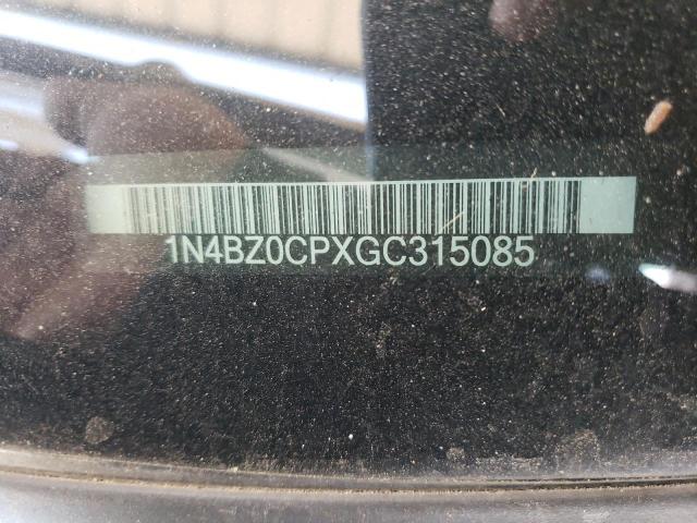 2016 NISSAN LEAF SV 1N4BZ0CPXGC315085