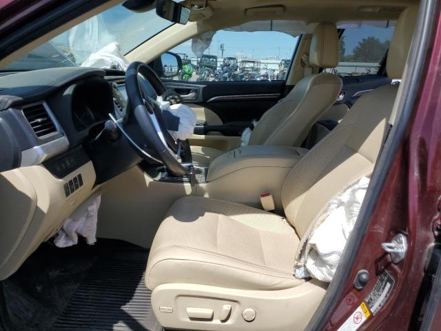 2018 TOYOTA HIGHLANDER 5TDDZRFH9JS891879