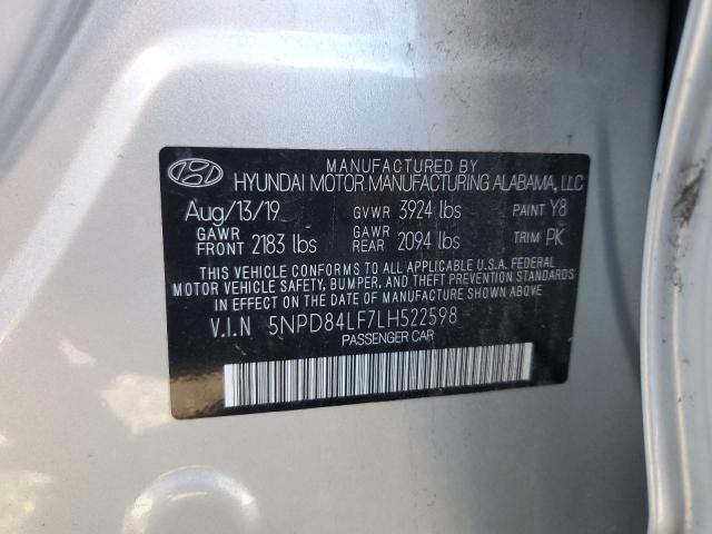 2020 HYUNDAI ELANTRA SE - 5NPD84LF7LH522598