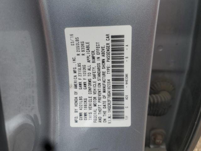 2016 HONDA ACCORD EX 1HGCR2F78GA182054