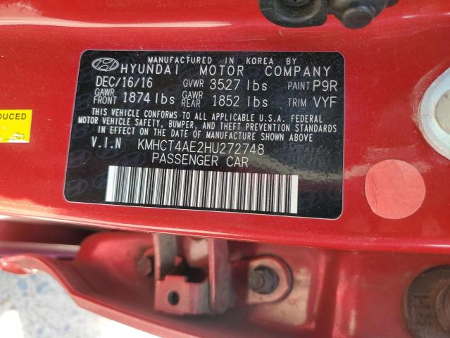 2017 HYUNDAI ACCENT SE - KMHCT4AE2HU272748