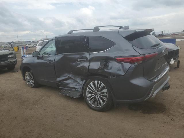 TOYOTA HIGHLANDER 2022 gray  gas 5TDFZRBH2NS257026 photo #3