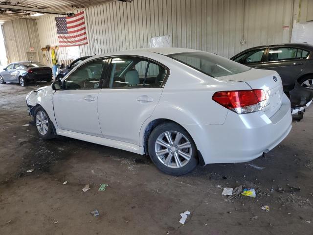SUBARU LEGACY 2.5 2012 white  gas 4S3BMCG65C3016786 photo #3