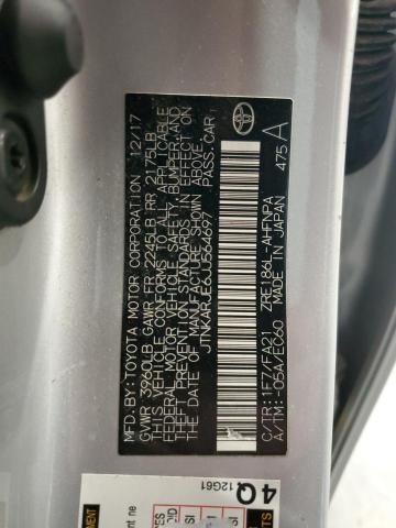 2018 TOYOTA COROLLA IM - JTNKARJE6JJ564697