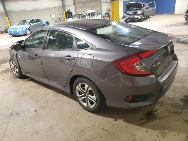 Vin: 19xfc2f51he215406, lot: 62503555, honda civic lx 20172