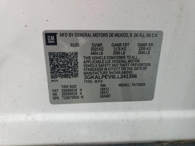 2020 GMC TERRAIN SL 3GKALPEV9LL241396