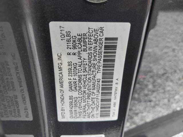 2018 HONDA ACCORD LX - 1HGCV1F11JA023143