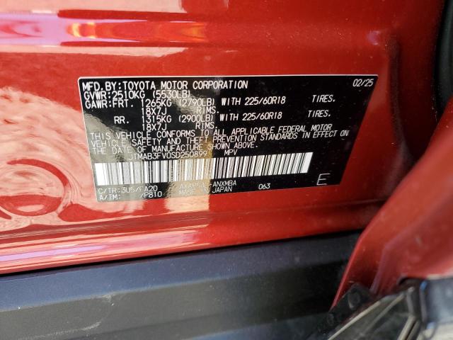 2025 TOYOTA RAV4 SE JTMAB3FV0SD250899