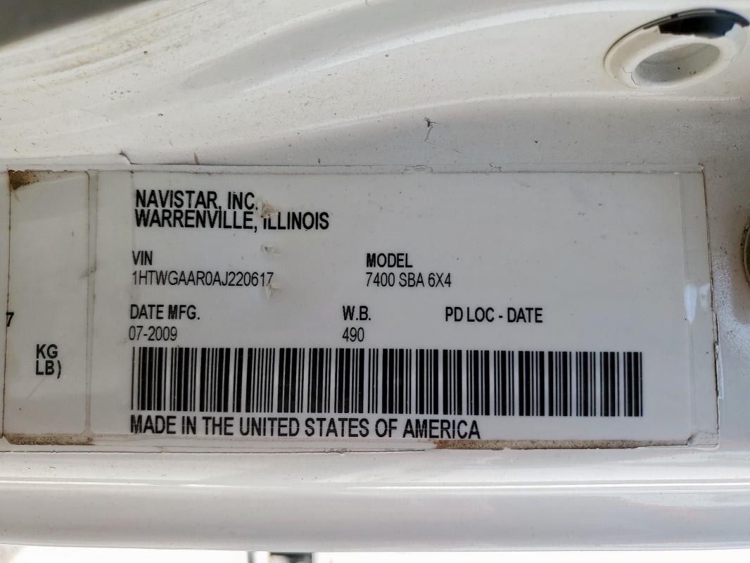2010 INTERNATIONAL 7000 7400 #3203961167