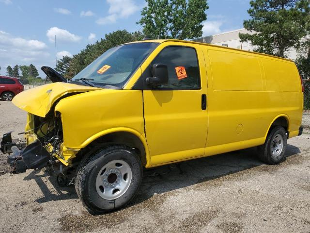 CHEVROLET EXPRESS G2 2019 yellow  gas 1GCWGAFP5K1158251 photo #1