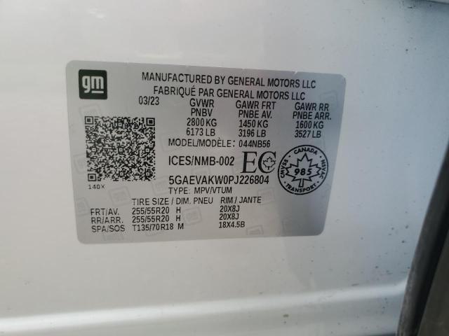 2023 BUICK ENCLAVE ES 5GAEVAKW0PJ226804
