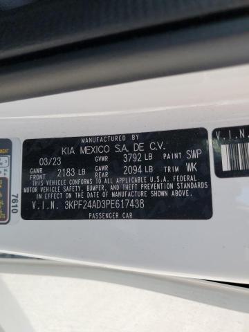 2023 KIA FORTE LX 3KPF24AD3PE617438