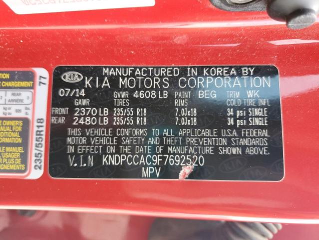 2015 KIA SPORTAGE E - KNDPCCAC9F7692520