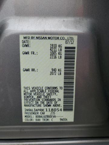 2013 NISSAN ALTIMA 2.5 - 1N4AL3AP4DC118054