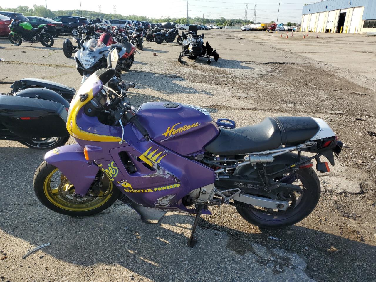 Lot #3190584969 1987 HONDA CBR600 F