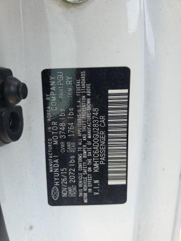 2016 HYUNDAI VELOSTER KMHTC6AD0GU283748