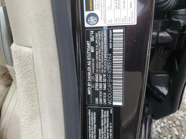 2015 MERCEDES-BENZ S 550 4MAT WDDUG8FB9FA088964
