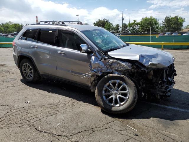 Vin: 1c4rjfbgxfc807344, lot: 60538855, jeep grand cher limited 20154