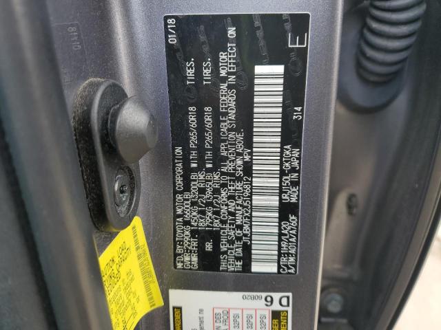 2018 LEXUS GX 460 JTJBM7FX2J5196812