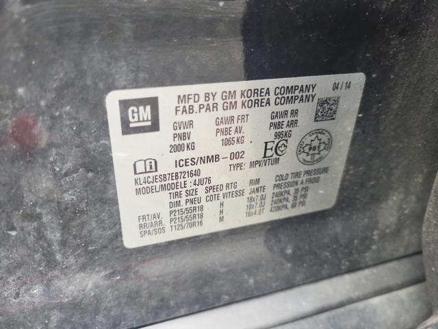 2014 BUICK ENCORE - KL4CJESB7EB721640