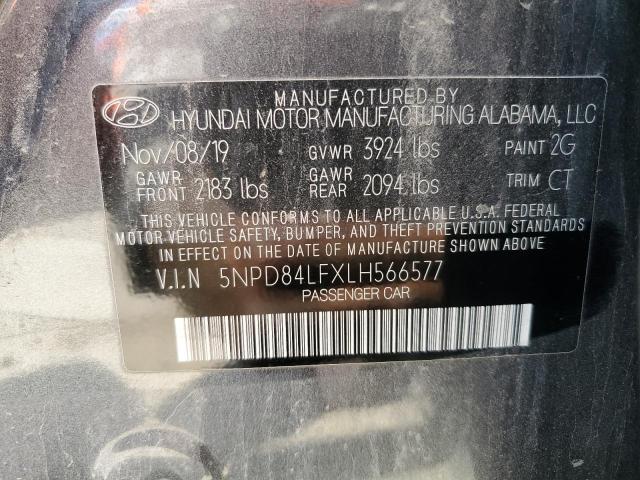 2020 HYUNDAI ELANTRA SEL - 5NPD84LFXLH566577
