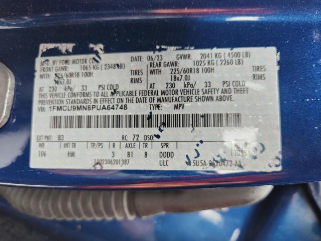 2023 FORD ESCAPE ST 1FMCU9MN8PUA64748