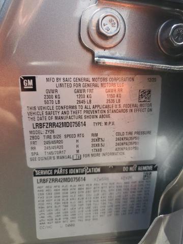 2021 BUICK ENVISION A LRBFZRR42MD075614