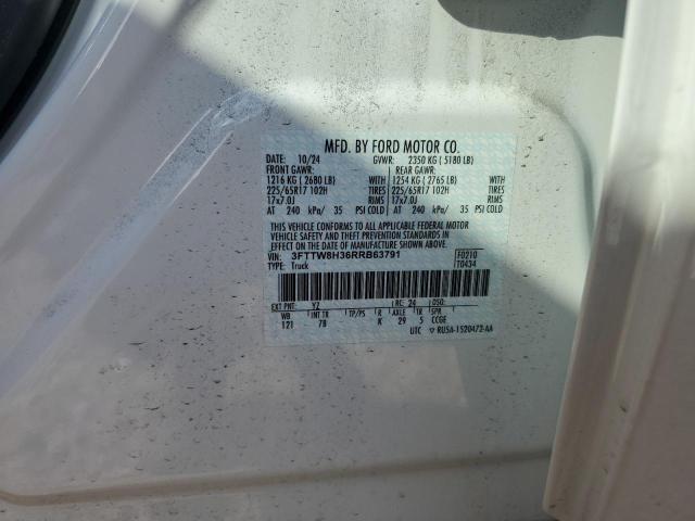2024 FORD MAVERICK X - 3FTTW8H36RRB63791