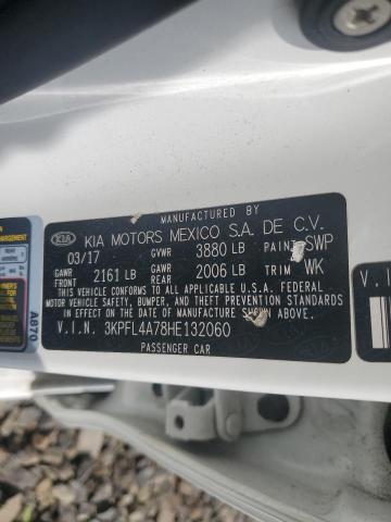 2017 KIA FORTE LX - 3KPFL4A78HE132060