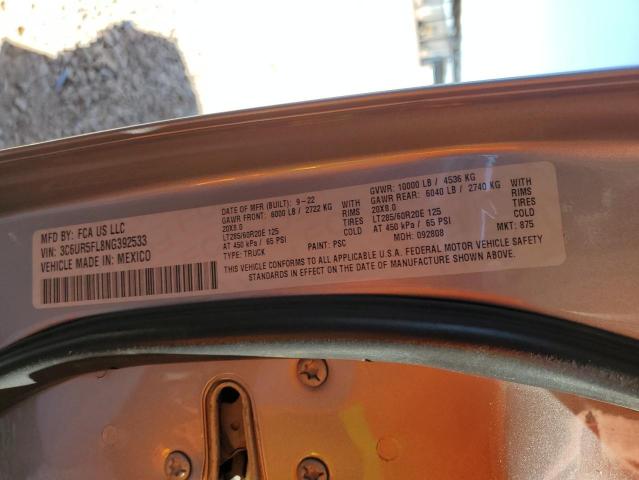 2022 RAM 2500 LARAM - 3C6UR5FL8NG392533