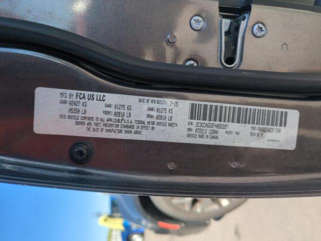 2015 CHRYSLER 300 S 2C3CCAGG5FH892297