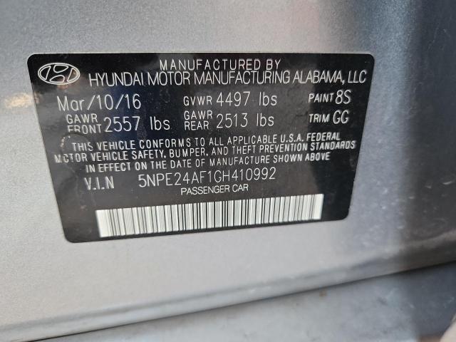 2016 HYUNDAI SONATA SE - 5NPE24AF1GH410992
