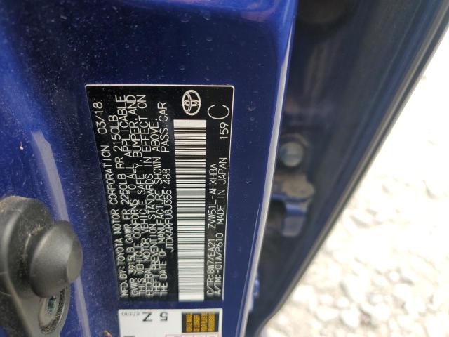 2018 TOYOTA PRIUS - JTDKARFU8J3551488