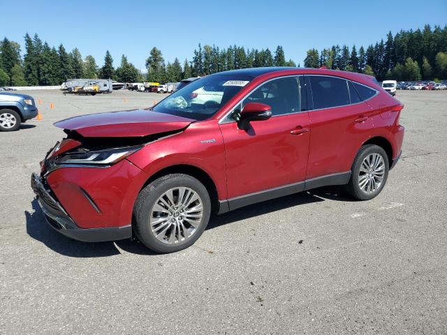 TOYOTA VENZA LE 2021 red  hybrid engine JTEAAAAH9MJ011991 photo #1