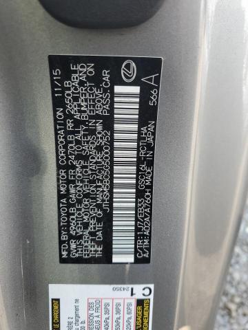 2016 LEXUS RC 300 JTHSM5BC5G5000752