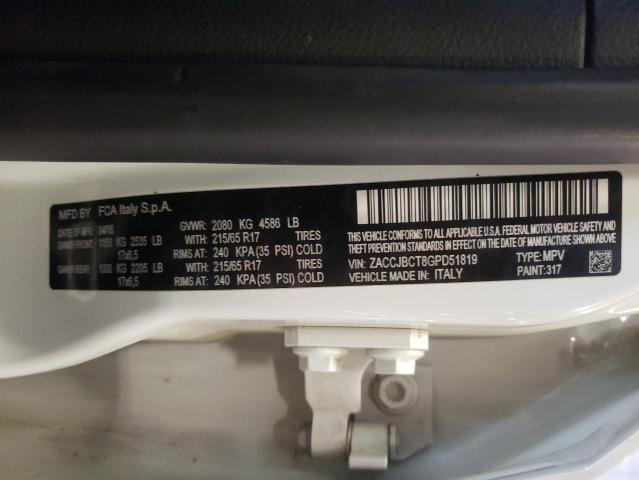 2016 JEEP RENEGADE T ZACCJBCT8GPD51819