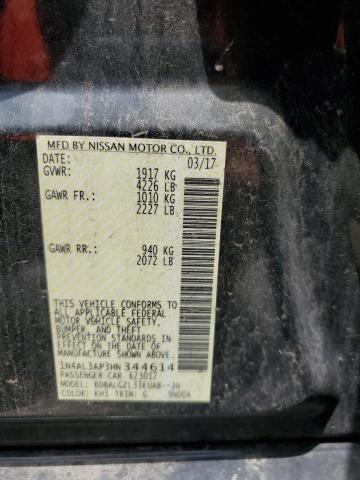 2017 NISSAN ALTIMA 2.5 - 1N4AL3AP3HN344614
