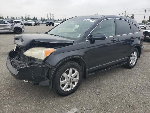 HONDA CR-V EXL 2007 black  gas JHLRE48737C020787 photo #1