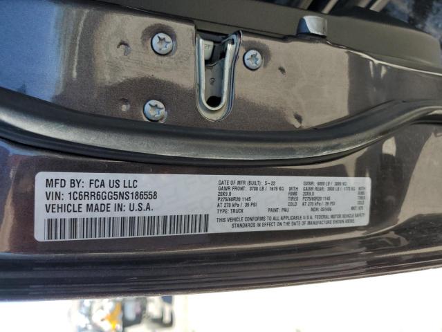 2022 RAM 1500 CLASS 1C6RR6GG5NS186558