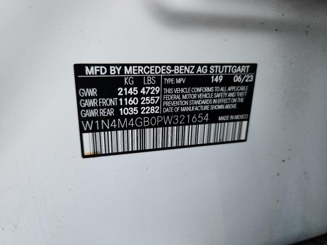 2023 MERCEDES-BENZ GLB 250 - W1N4M4GB0PW321654