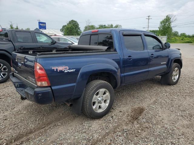 TOYOTA TACOMA DOU 2006 blue crew pic gas 5TEJU62N66Z291570 photo #4