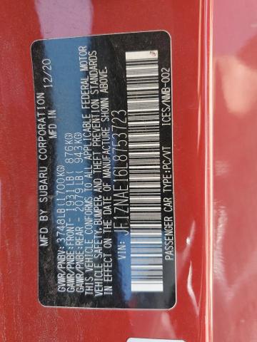 2020 TOYOTA 86 GT JF1ZNAE16L8753723