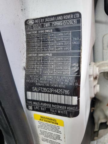 2015 LAND ROVER LR2 HSE LU SALFT2BG3FH425786