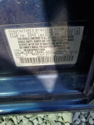 2017 NISSAN SENTRA S - 3N1AB7AP9HY319484