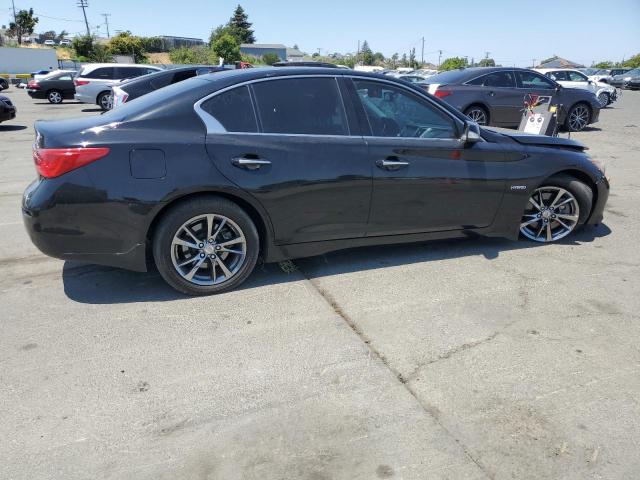 INFINITI Q50 HYBRID 2014 black  hybrid engine JN1AV7AP8EM691193 photo #4