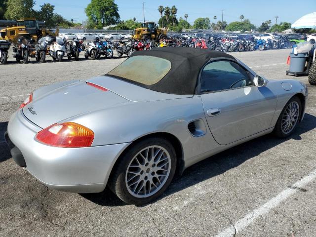 PORSCHE BOXSTER 2000 silver  gas WP0CA2982YU626135 photo #4